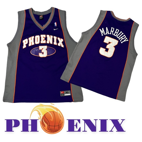 Jersey VTG Phoenix Suns Stephon Marbury Size XL - Picture 7 of 7
